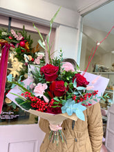 Load image into Gallery viewer, SLAYBELL| Festive Fresh Flower Bouquet 2025