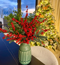 Load image into Gallery viewer, LARGE FRESH FOLIAGE MIX WITH BERRIES| 2025 WINTER COLLECTION | FRESH FLOWERS IN FIFE
