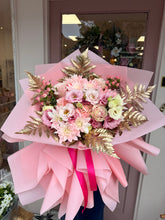 Load image into Gallery viewer, Gold & Girly | Fresh Flower Bouquet