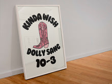 Load image into Gallery viewer, KINDA WISH DOLLY SANG 10-3 PRINT A3 SIZE