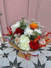 Load image into Gallery viewer, HOLLYBELL | Festive Fresh Flower Bouquet 2025