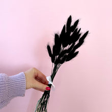 Load image into Gallery viewer, BUNNY BLACK | bunny tails grass