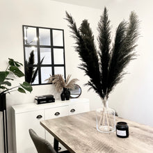 Load image into Gallery viewer, SHADOW | black fluffy pampas