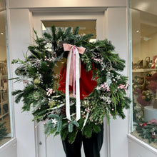 Load image into Gallery viewer, ‘Snow Fairy’ Festive Wreath | WINTER COLLECTION | FRESH FLOWERS IN FIFE
