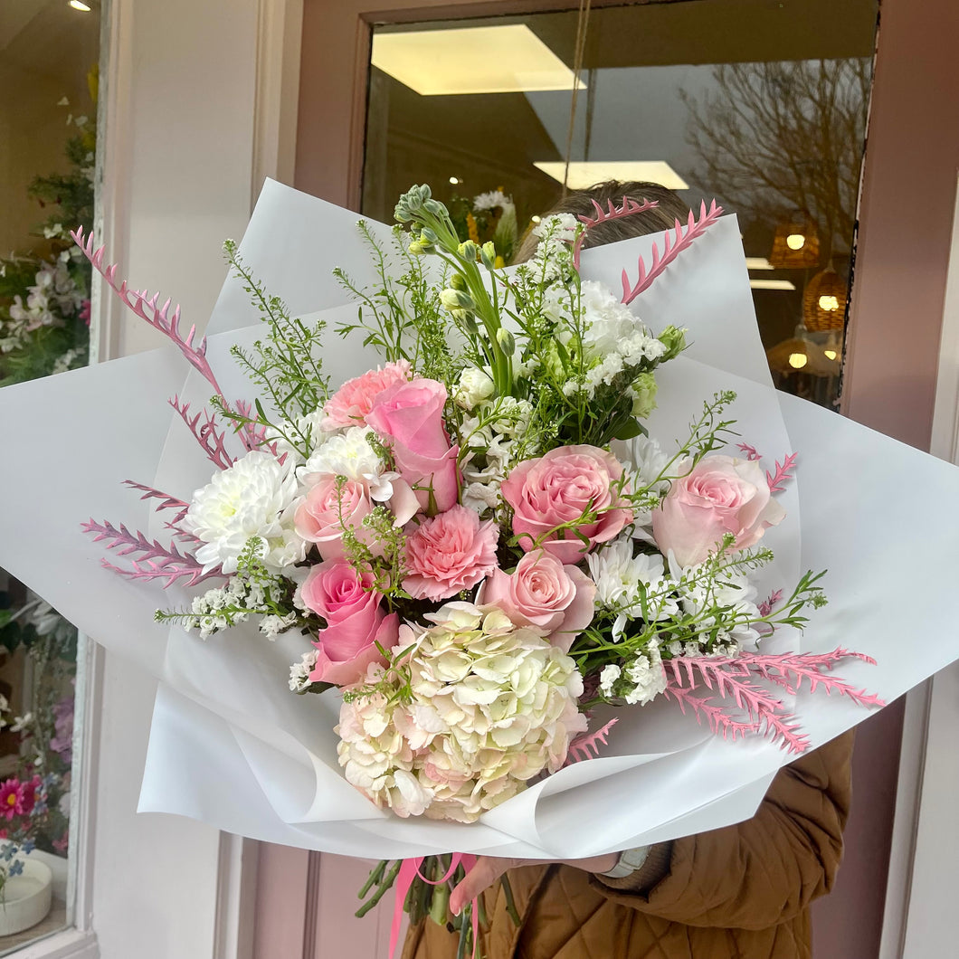 New Baby Pink| Fresh Flower Bouquet