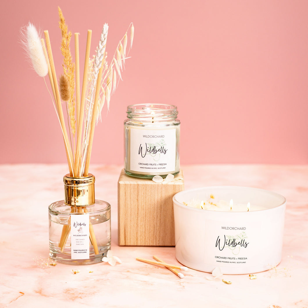 WILDORCHARD | Floral Reed Diffuser