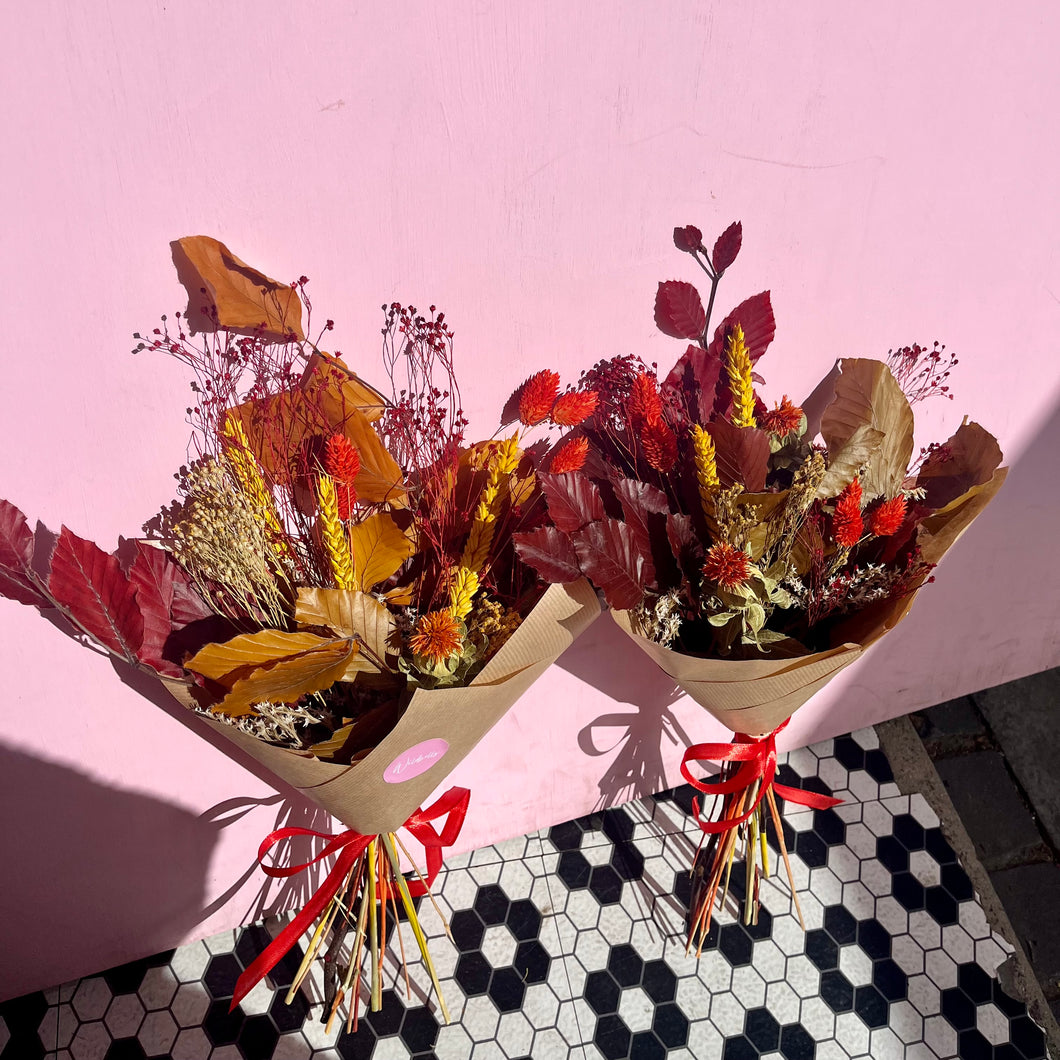 MINI AUTUMNBELL | DRIED FLOWER BOUQUET | AUTUMN COLLECTION