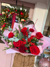 Load image into Gallery viewer, SLAYBELL| Festive Fresh Flower Bouquet 2025
