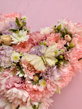 Load image into Gallery viewer, MEMORIAL HEART WREATH| FRESH FLOWERS IN FIFE | MOTHERS DAY COLLECTION 2026
