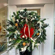 Load image into Gallery viewer, ‘Found in the Forest’ Festive Wreath | WINTER COLLECTION | FRESH FLOWERS IN FIFE
