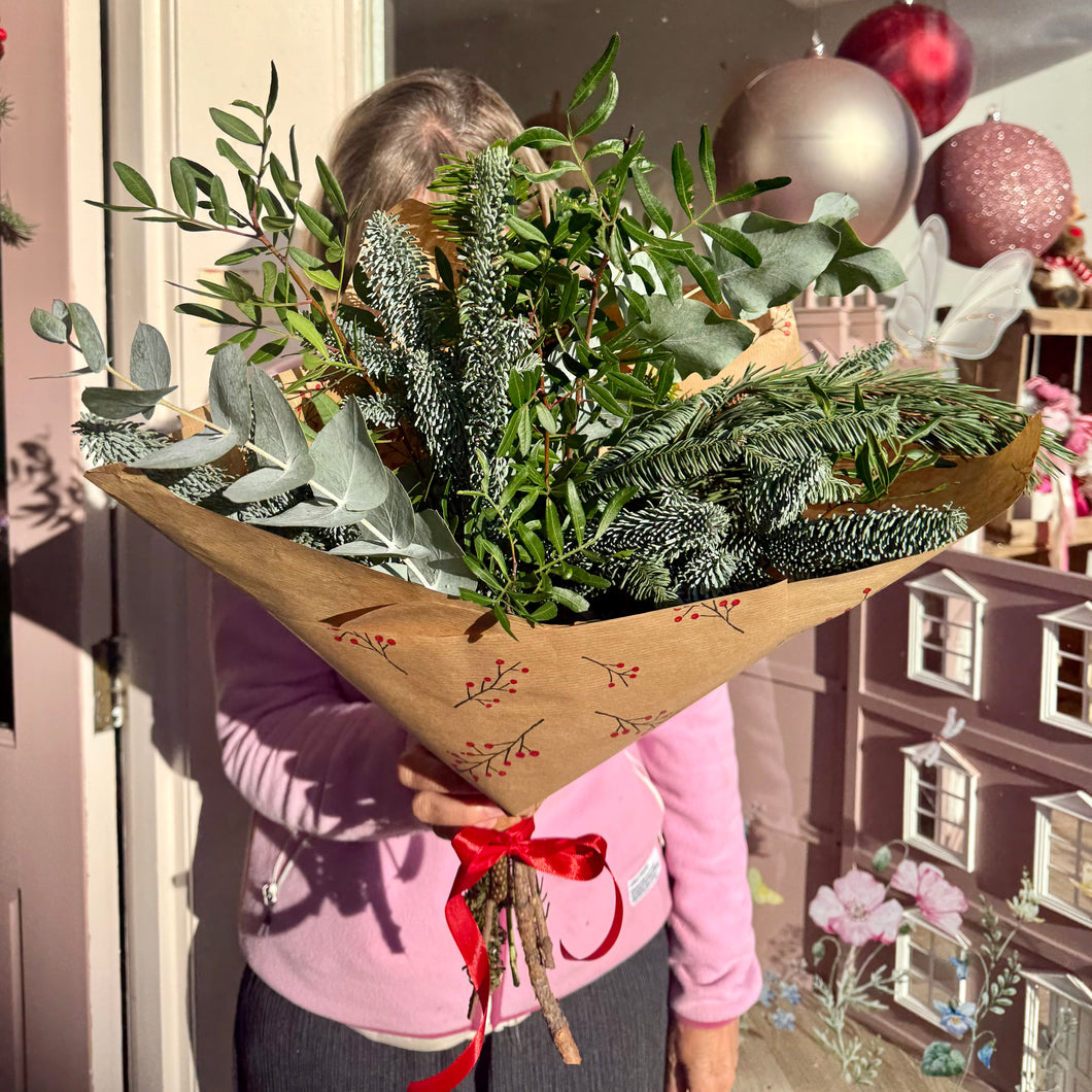 FRESH FOLIAGE MIX | 2025 WINTER COLLECTION | FRESH FLOWERS IN FIFE