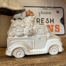 Load image into Gallery viewer, PUMPKIN TRUCK CERAMIC ORNAMENT | Autumn Home Decor
