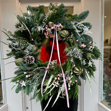 Load image into Gallery viewer, ‘Snow Fairy’ Festive Wreath | WINTER COLLECTION | FRESH FLOWERS IN FIFE
