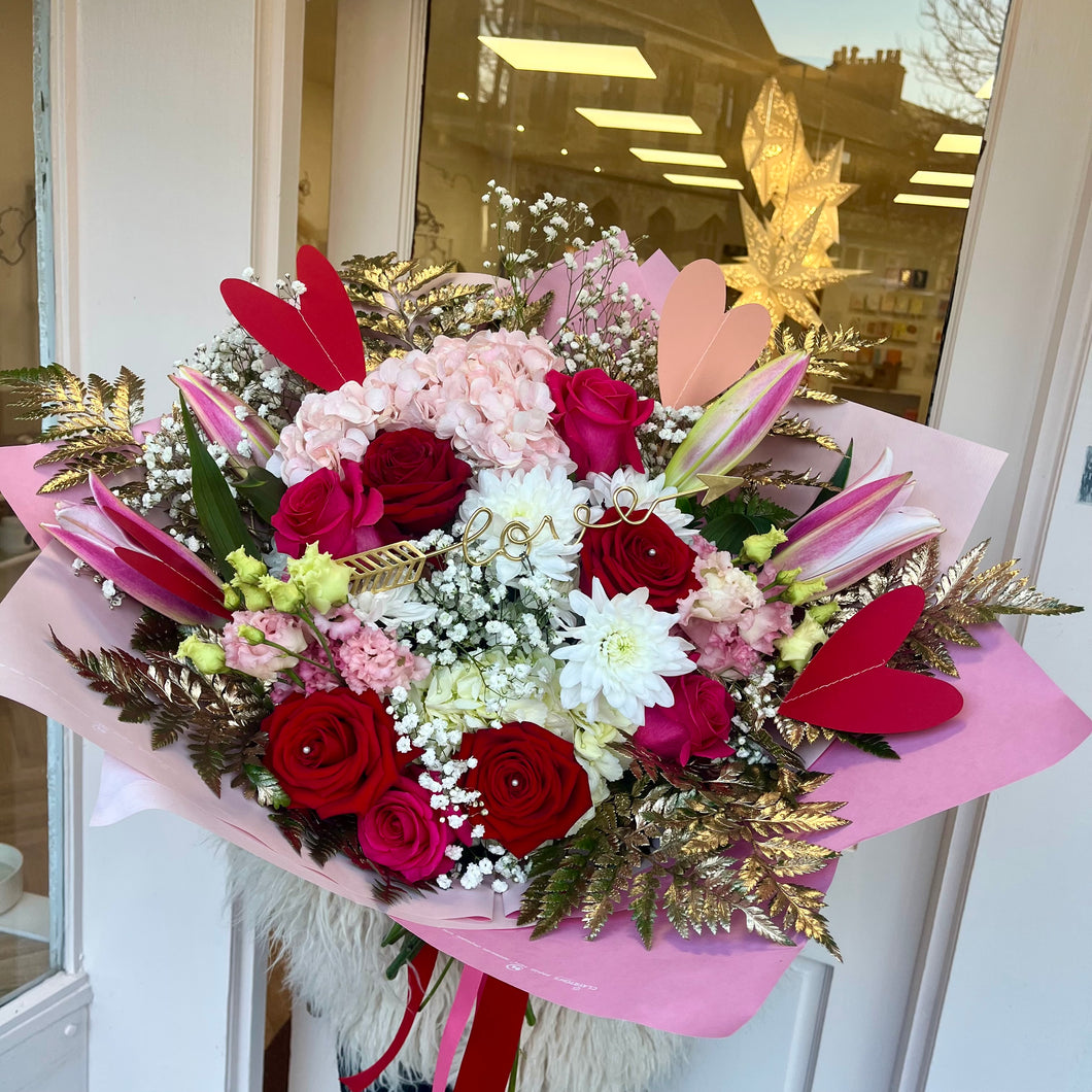 Golden Arrow| Fresh Flowers in FIfe | Valentine’s Day 2025