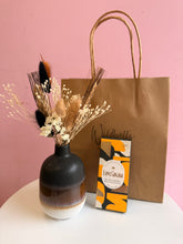 Load image into Gallery viewer, TEACHER GIFT | VASE &amp; MINI CHOCOLATE
