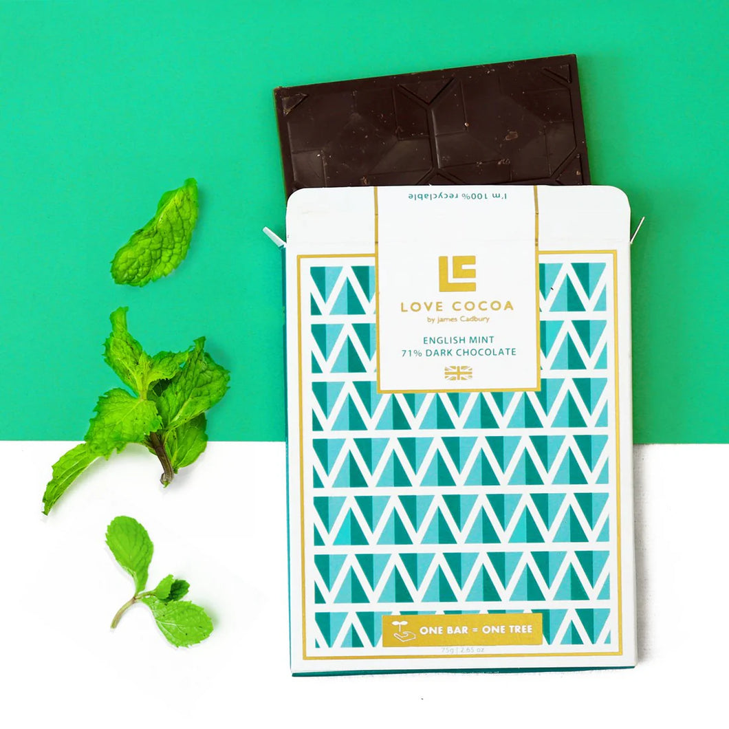 Vegan Mint Chocolate Bar | CHOCOLATE BAR