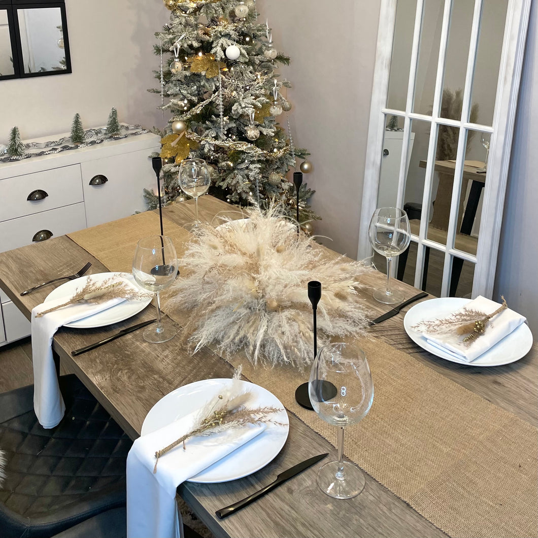 PAMPAS GRASS CENTREPIECE | Winter Collection